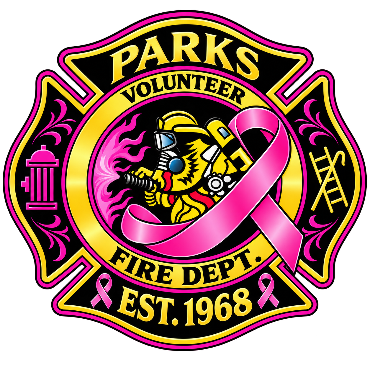 Parks vol fire dept logo